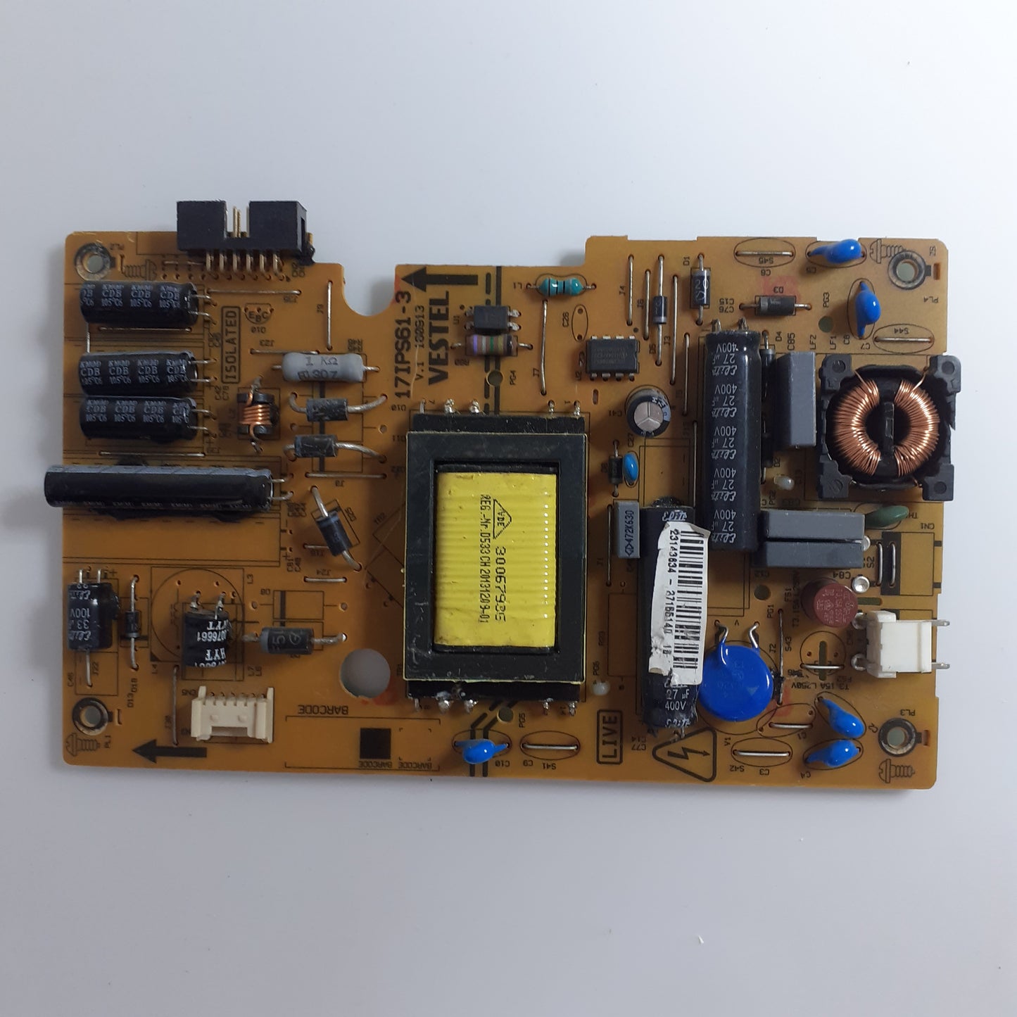 CARTE D'ALIMENTATION VESTEL 23143634 pour Télé KUNFT 22VLM14