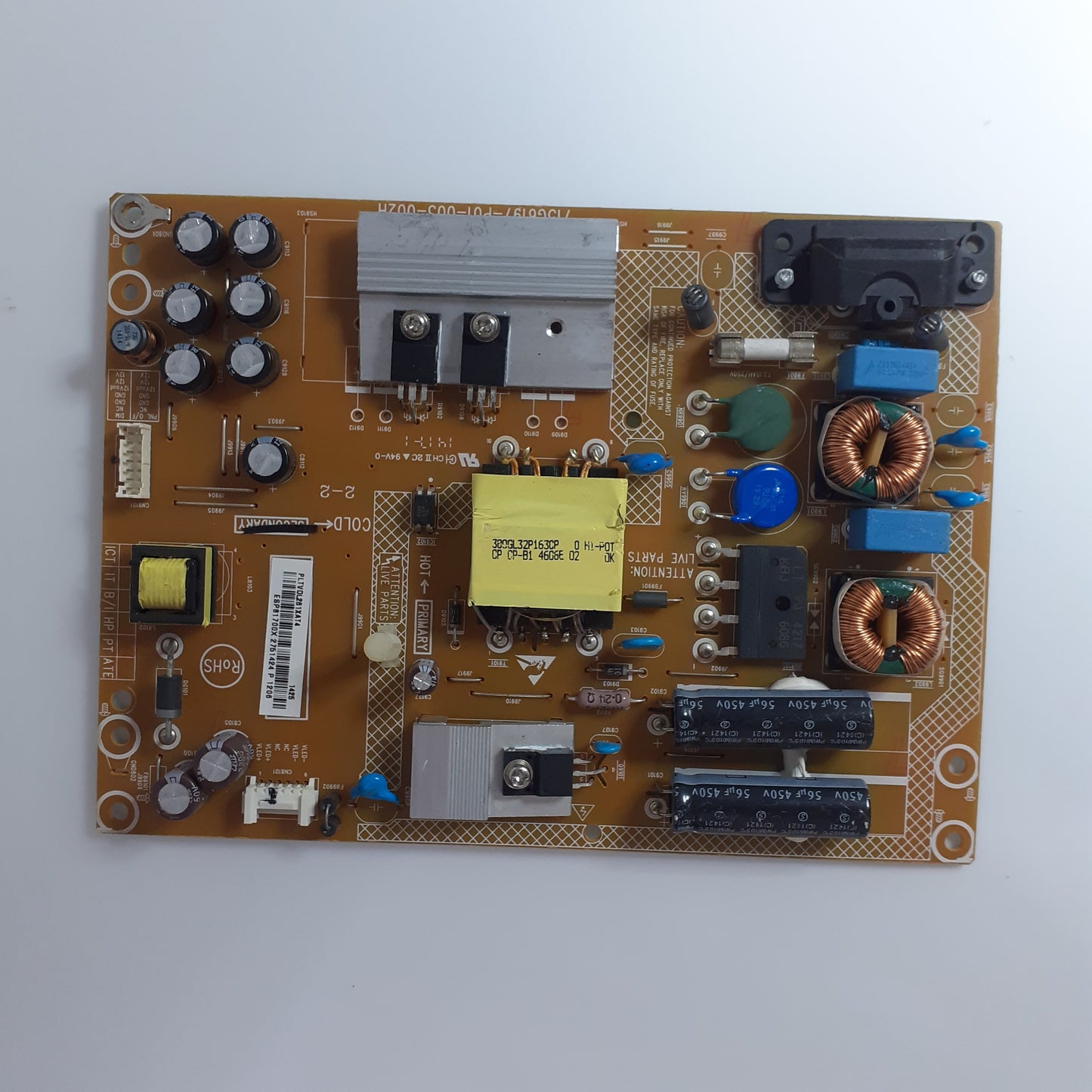 CARTE D'ALIMENTATION PLTVDL261XAT4 / 715G6197-P01-003-002H pour Télé PHILIPS 32PHH4309