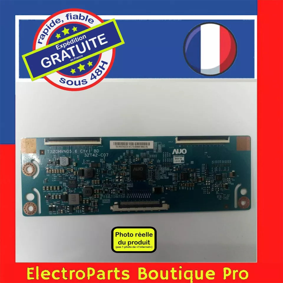 Carte T-CON T320HVN05.6 32T42-C07 pour télé LG 32LH530V