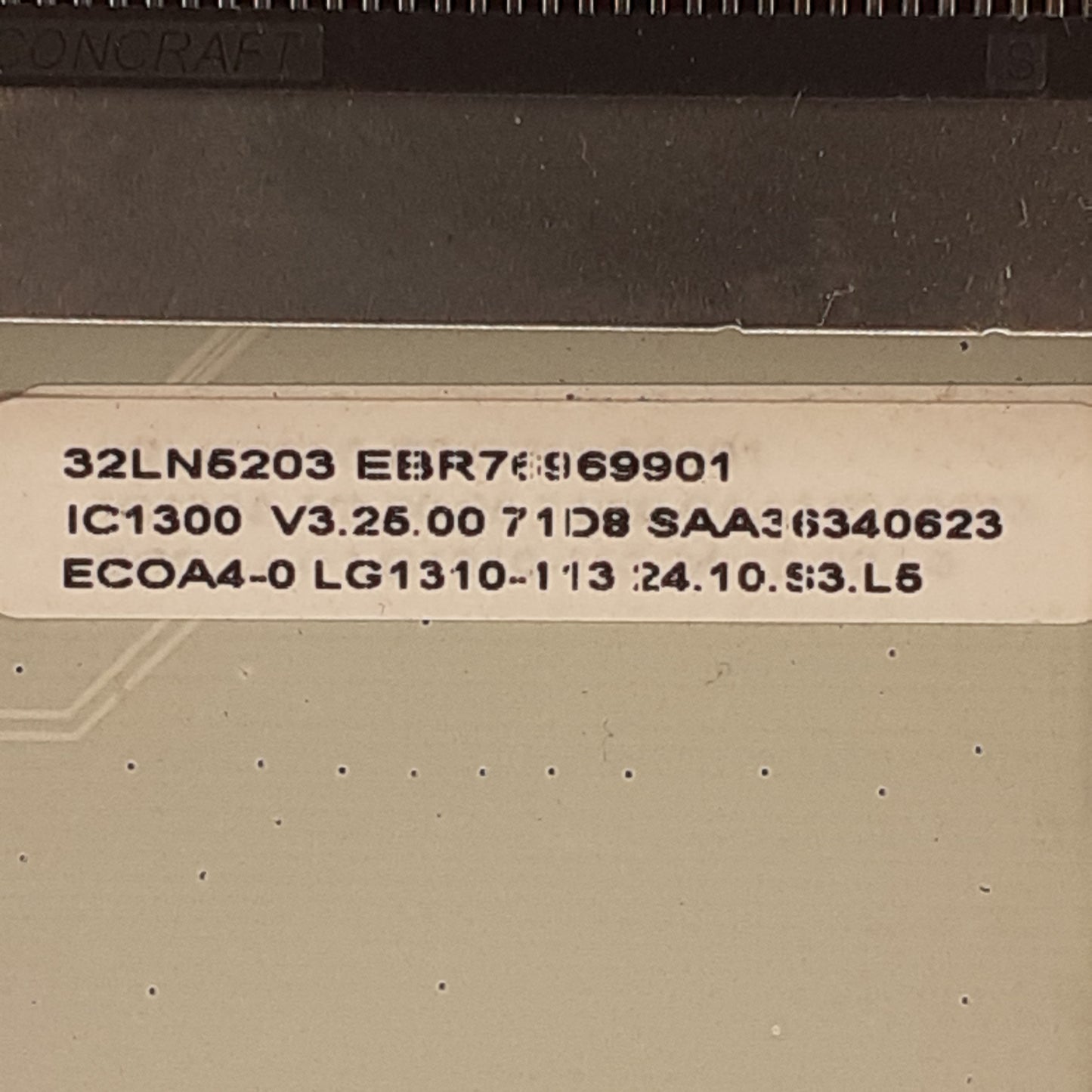 CARTE PRINCIPALE EBT62385670 / EBR76969901 / 32LN5203 pour Télé LG  32LN520B