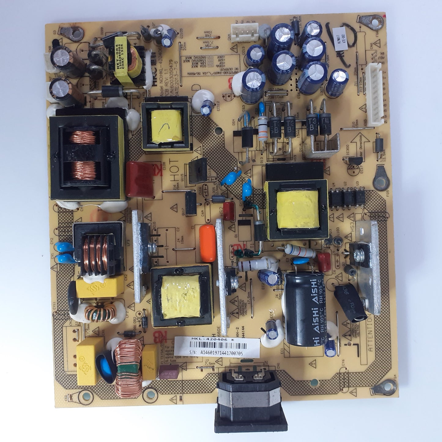 CARTE D'ALIMENTATION HKL-420406 K pour Télé HAIER LE40B650CF