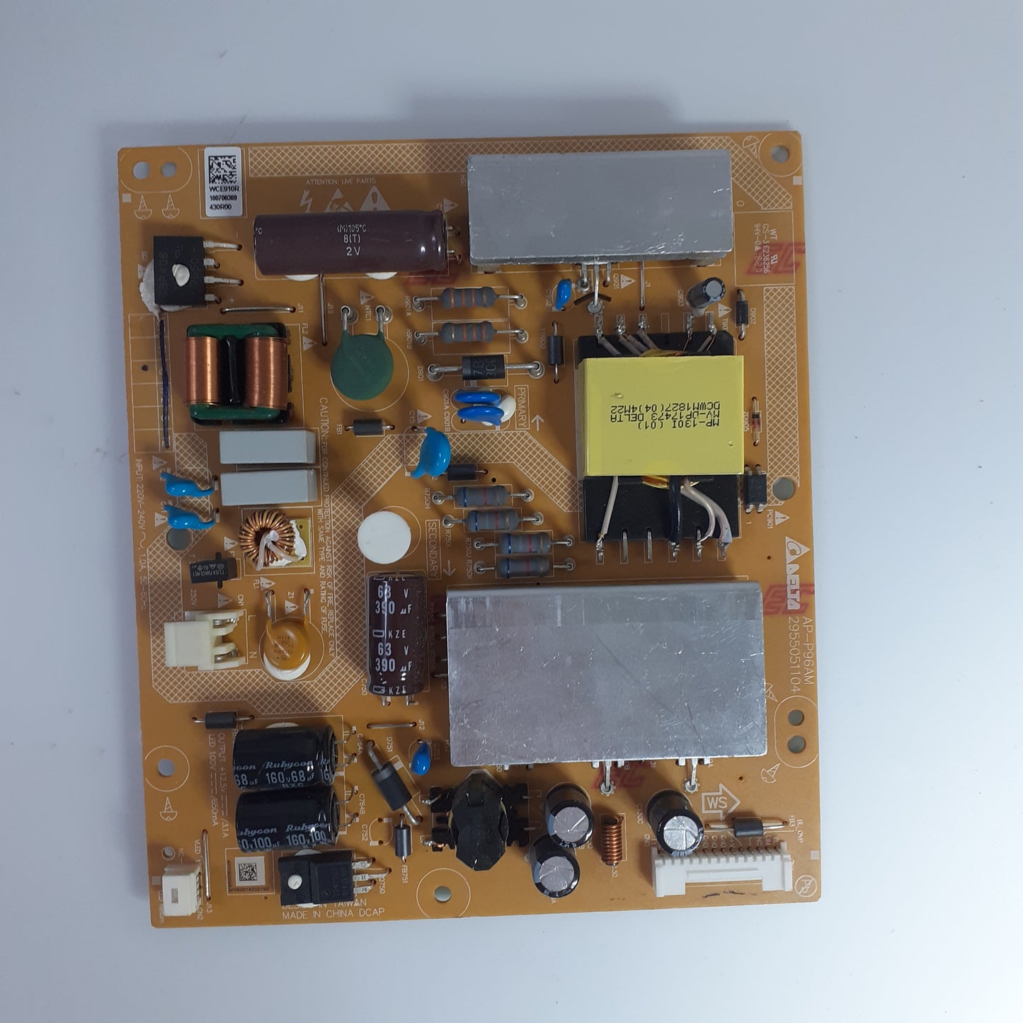 CARTE D'ALIMENTATION WCE910R pour Télé GRUNDIG 49 GUB 7065