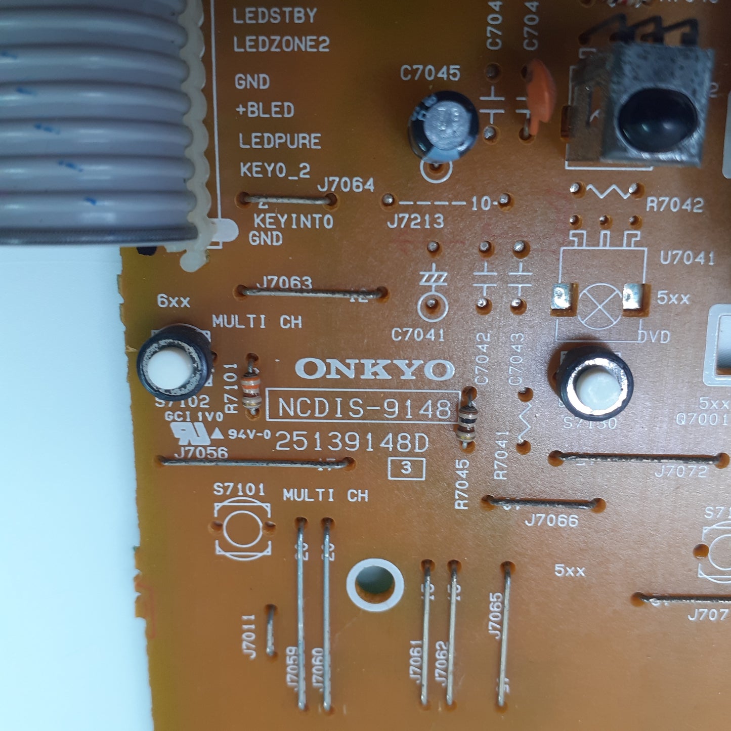 CARTE DE COMMANDE NCDIS-9148 / NCDIS-9149 pour platine CD ONKYO TX-SR605