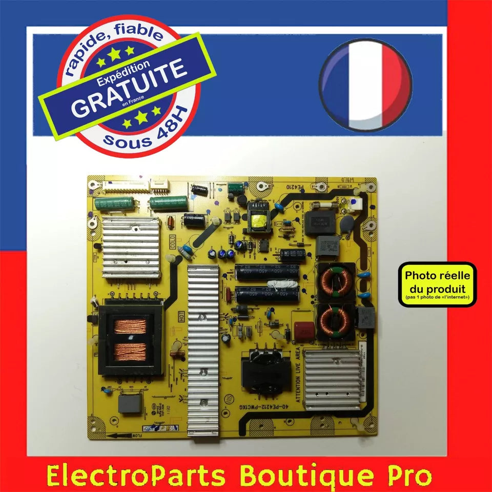 Carte d'alimentation 08-PE421C2-PW200AA pour télé TCL