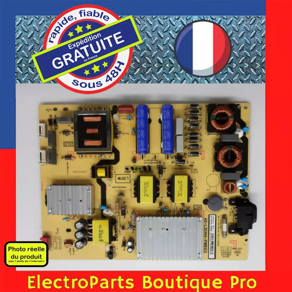 Carte d'alimentation 08-L301HA4-PW200AB  pour télé TCL U65P6006