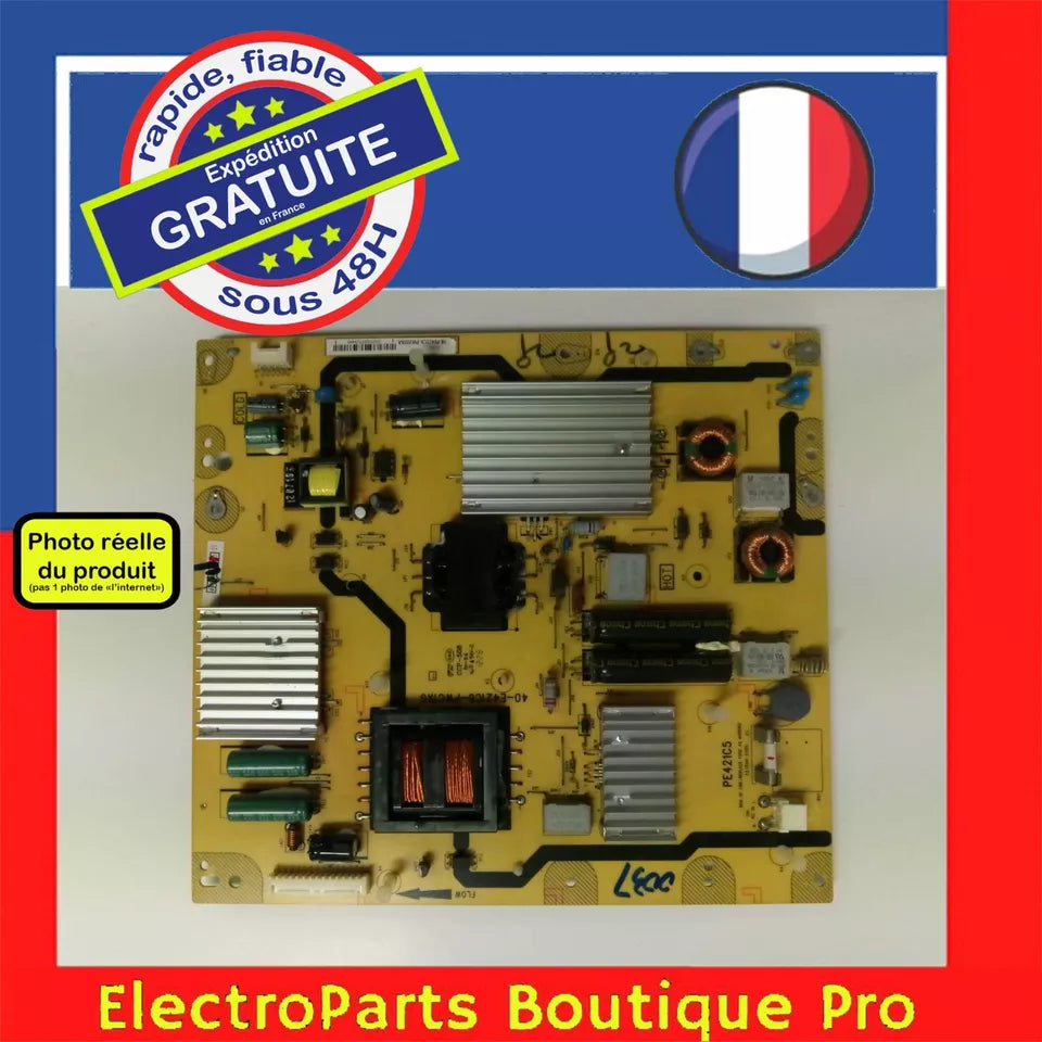 Carte d'alimentation 08-PE421C6-PW200AA pour télé THOMSON 50FU6663