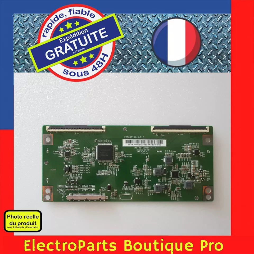 Carte T-CON PT500GT01-3-C-2  pour télé FPS  FPSTV50FHD