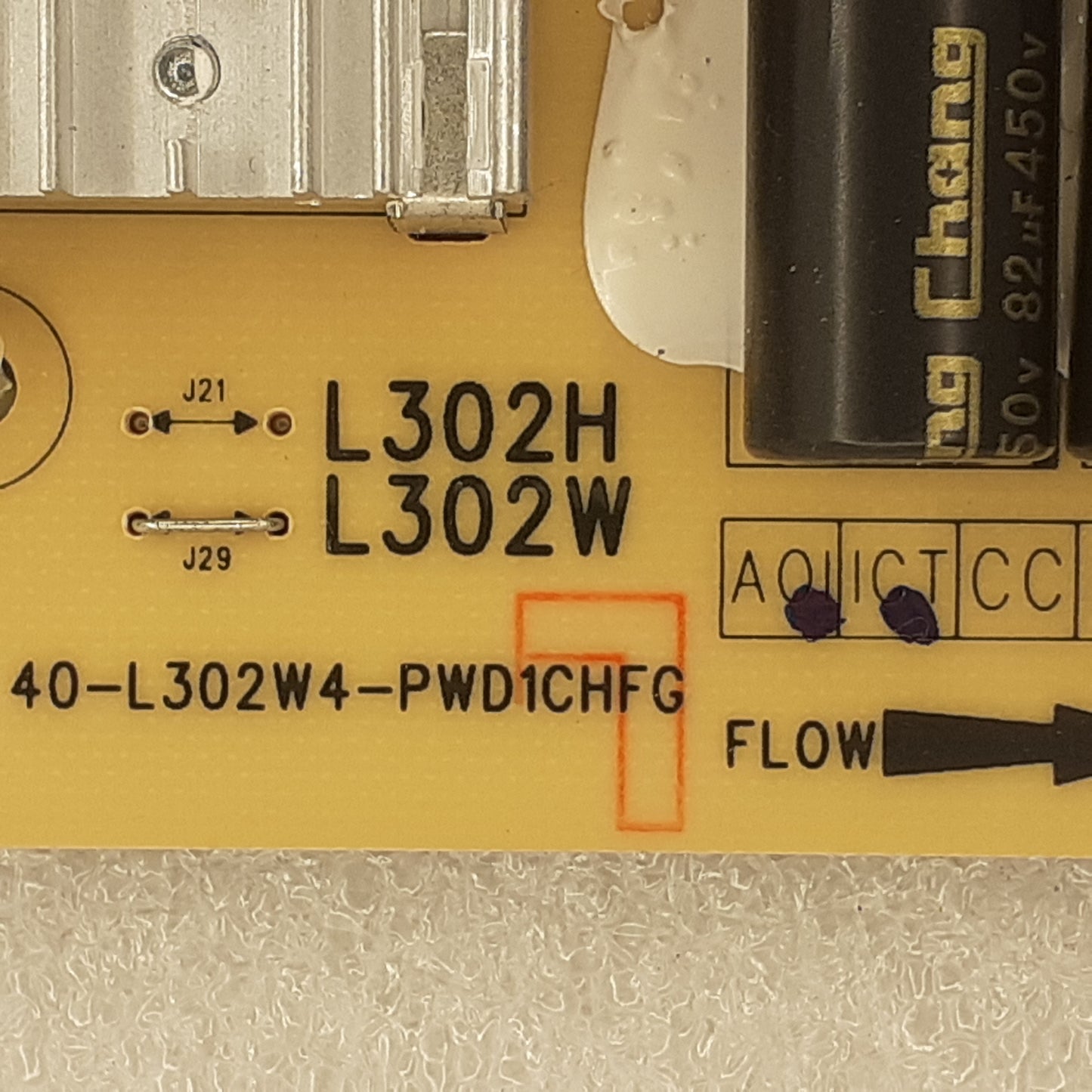 CARTE D'ALIMENTATION 08-L302WD8-PW200FA pour Télé TCL  65QLED800
