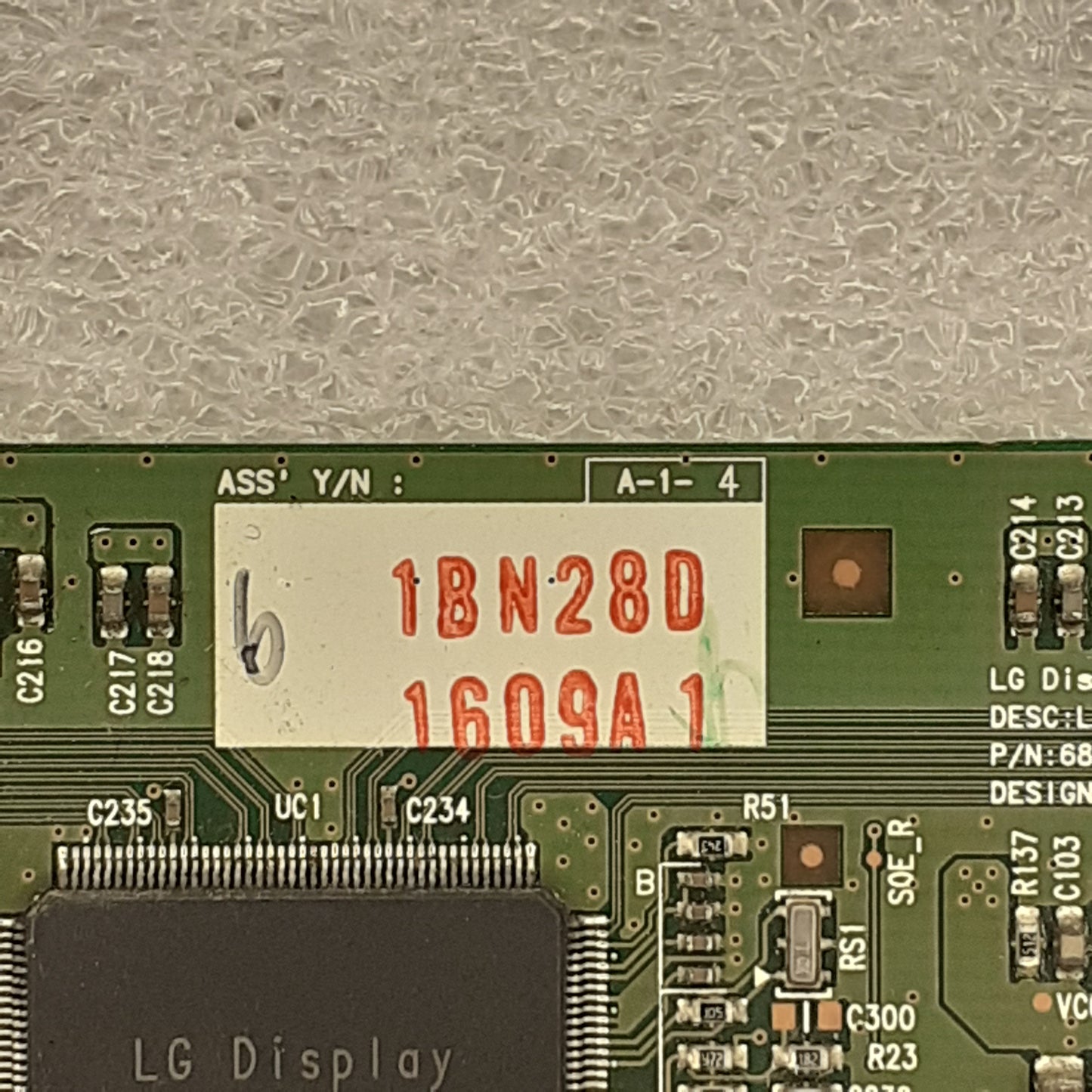 CARTE T-CON LG 6870c-0243c pour Télé TOSHIBA 42AV635D