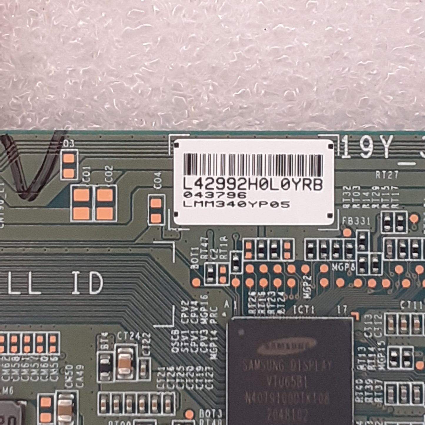 CARTE T-CON 19Y_340JU11B2MQV0.0_HF pour moniteur IIYAMA G-MASTER GB3466WQSU-B1 / PL3466WQ