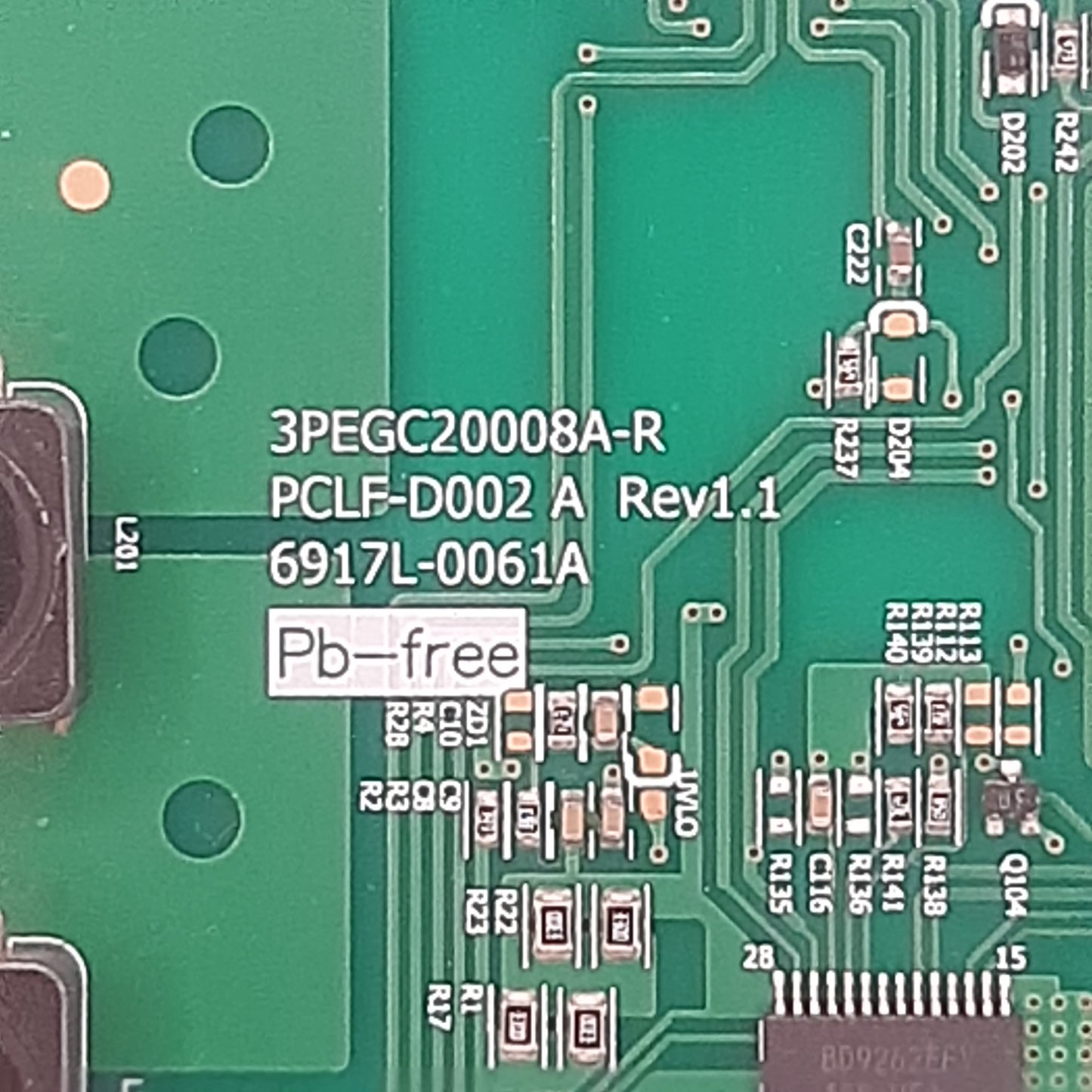 PILOTE LED LG 6917L-0061A pour Télé TOSHIBA 42HL233