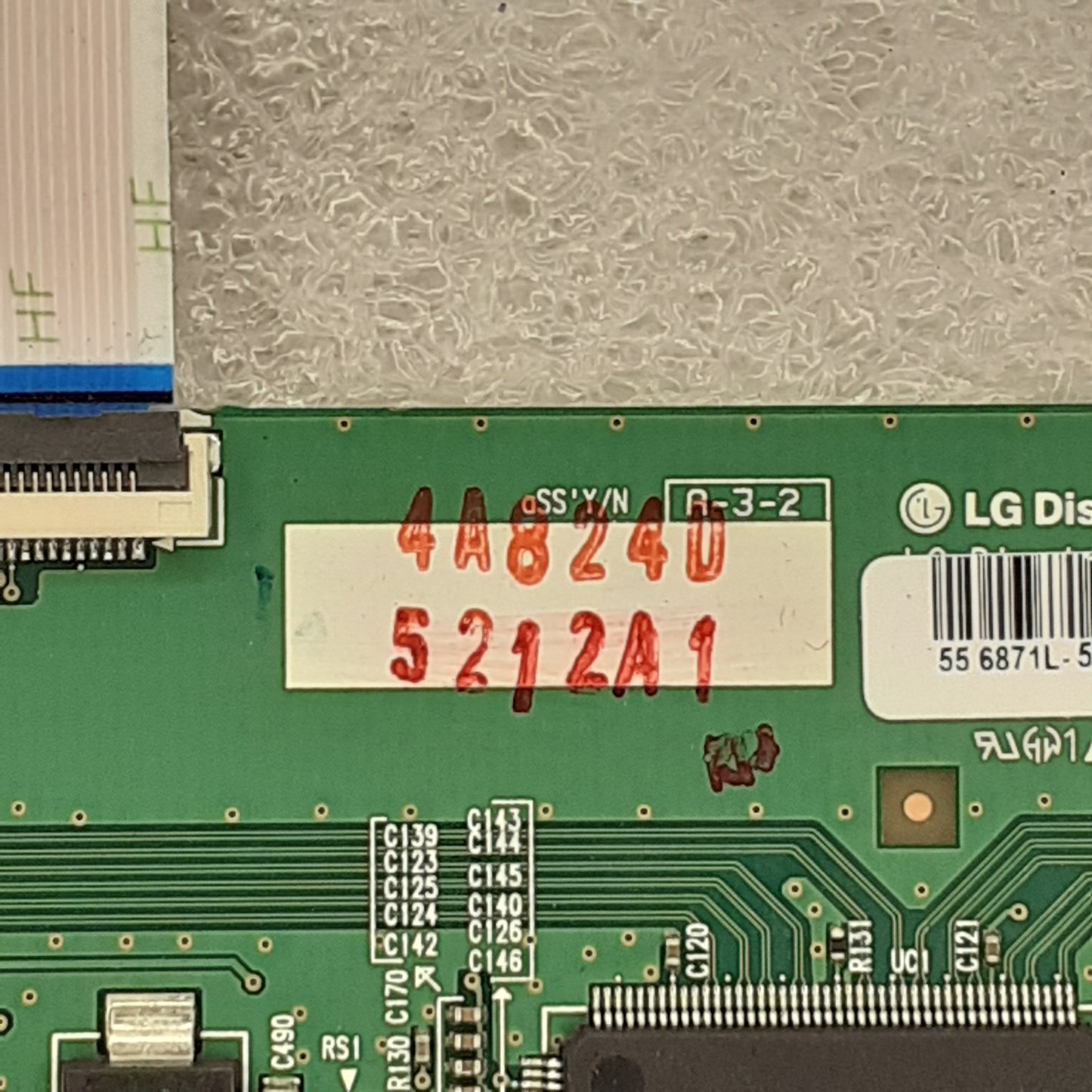 CARTE T-CON LG 6870c-0535B pour Télé TOSHIBA  55V5863DG