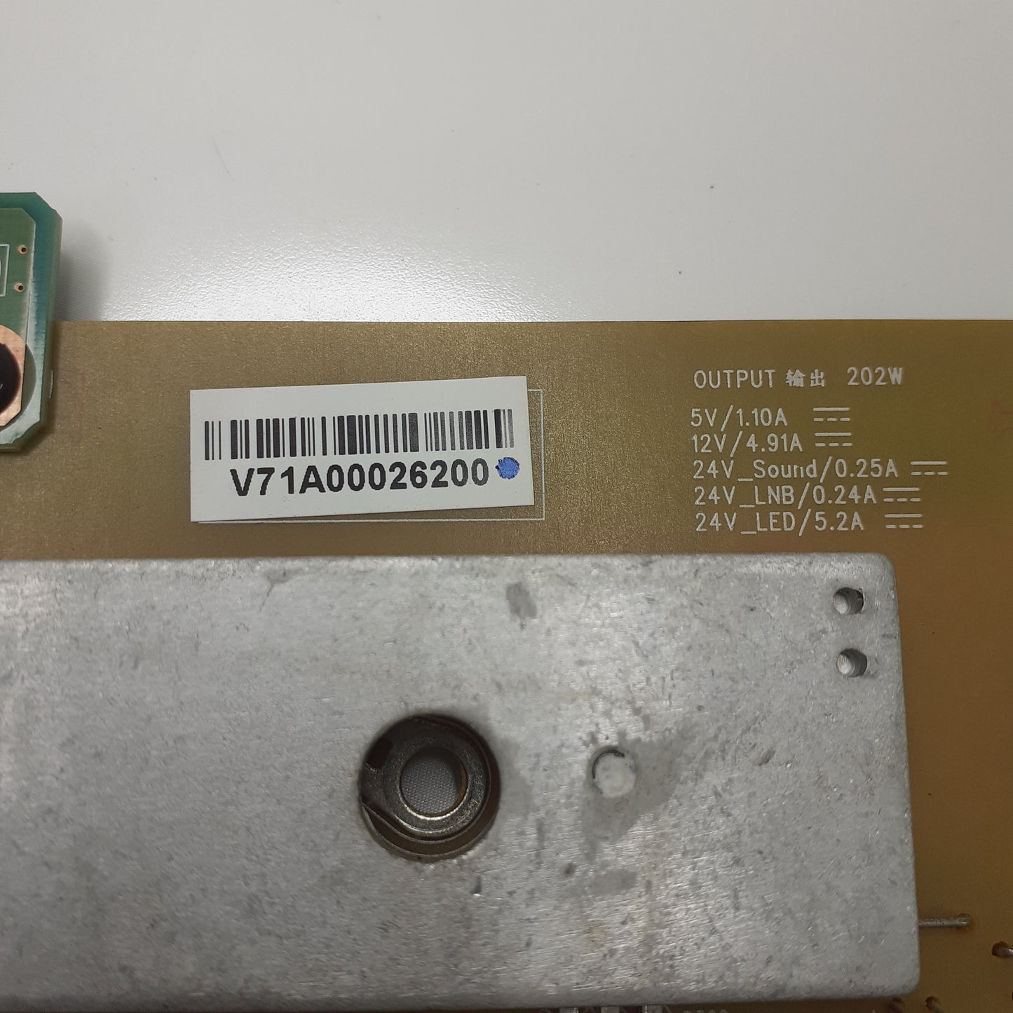 CARTE D'ALIMENTATION V71A00026200  / 2700WX4T pour Télé TOSHIBA  55VL963