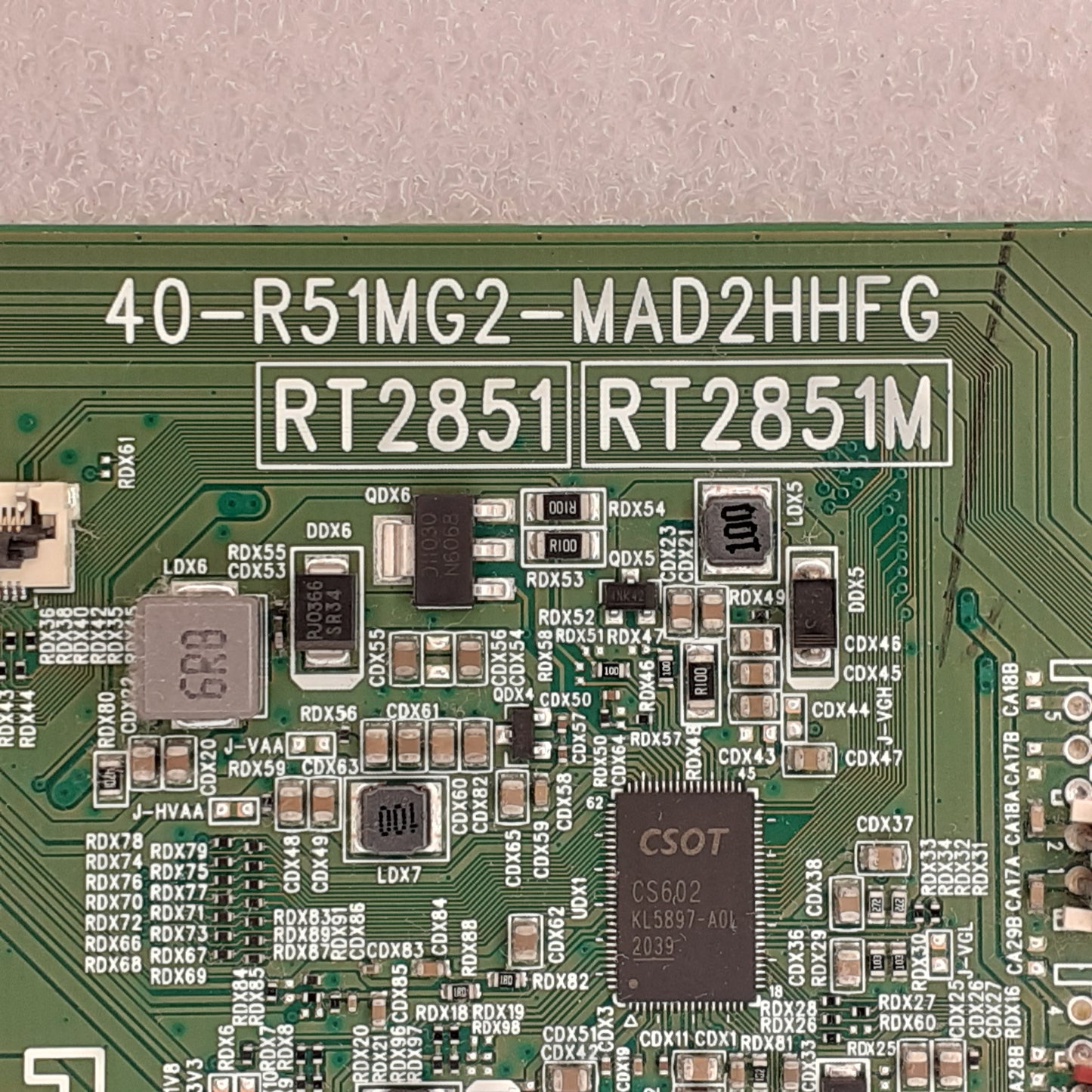 CARTE PRINCIPALE 08-R51MQ04-MA200FA pour Télé TCL  55P818