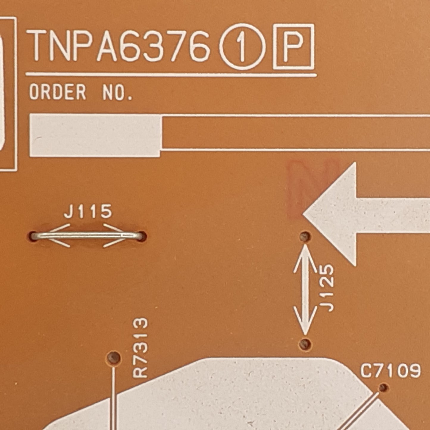 CARTE D'ALIMENTATION TZRNP01RSWE / TNPA6376 (1)[P] pour Télé PANASONIC TX-55FX650B