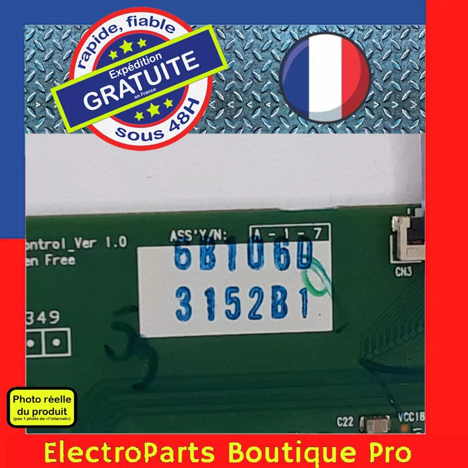 Carte T-CON  6870C-0444A  pour télé LG  47LN5400