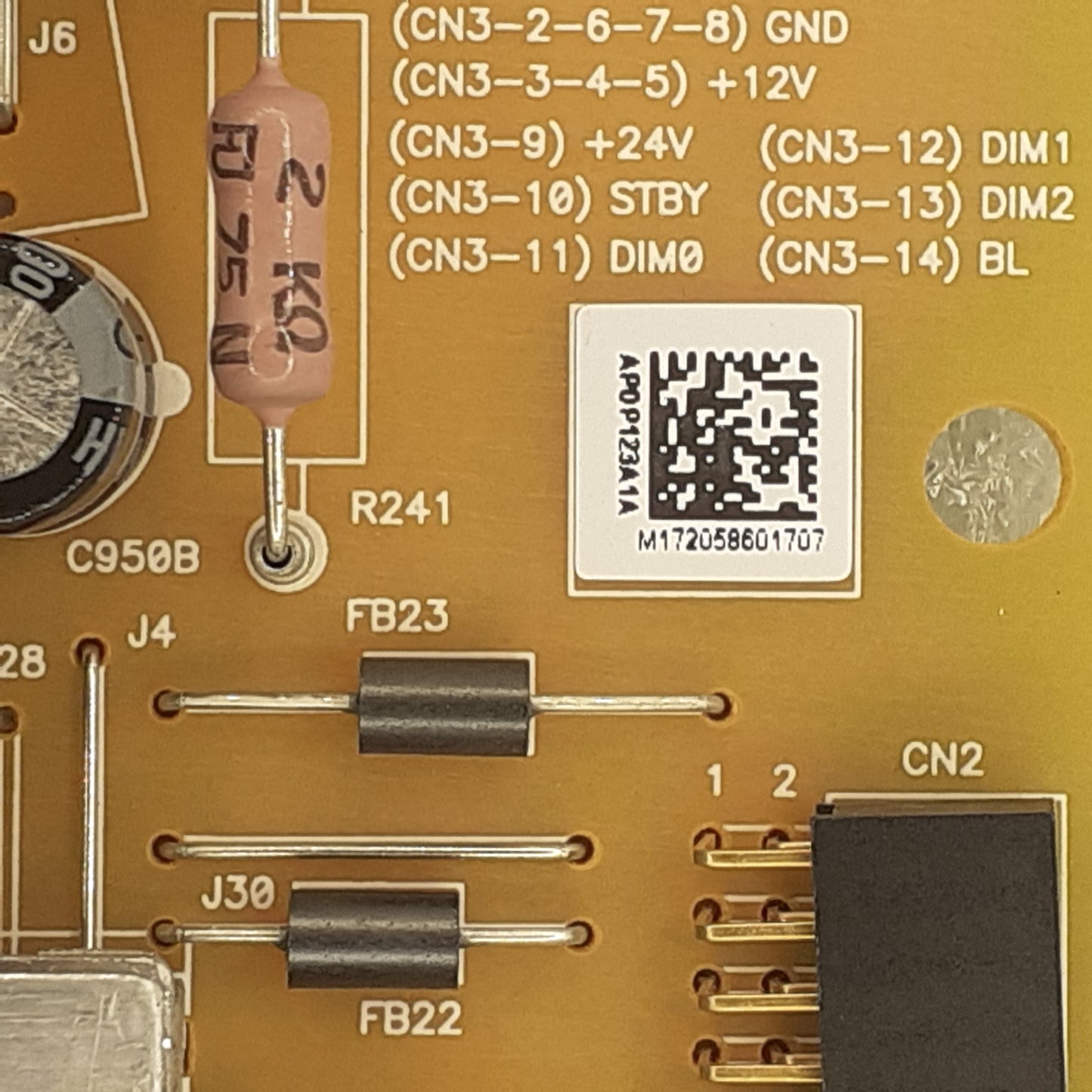 CARTE D'ALIMENTATION ZQS910R pour Télé GRUNDIG 43 VLE 6621