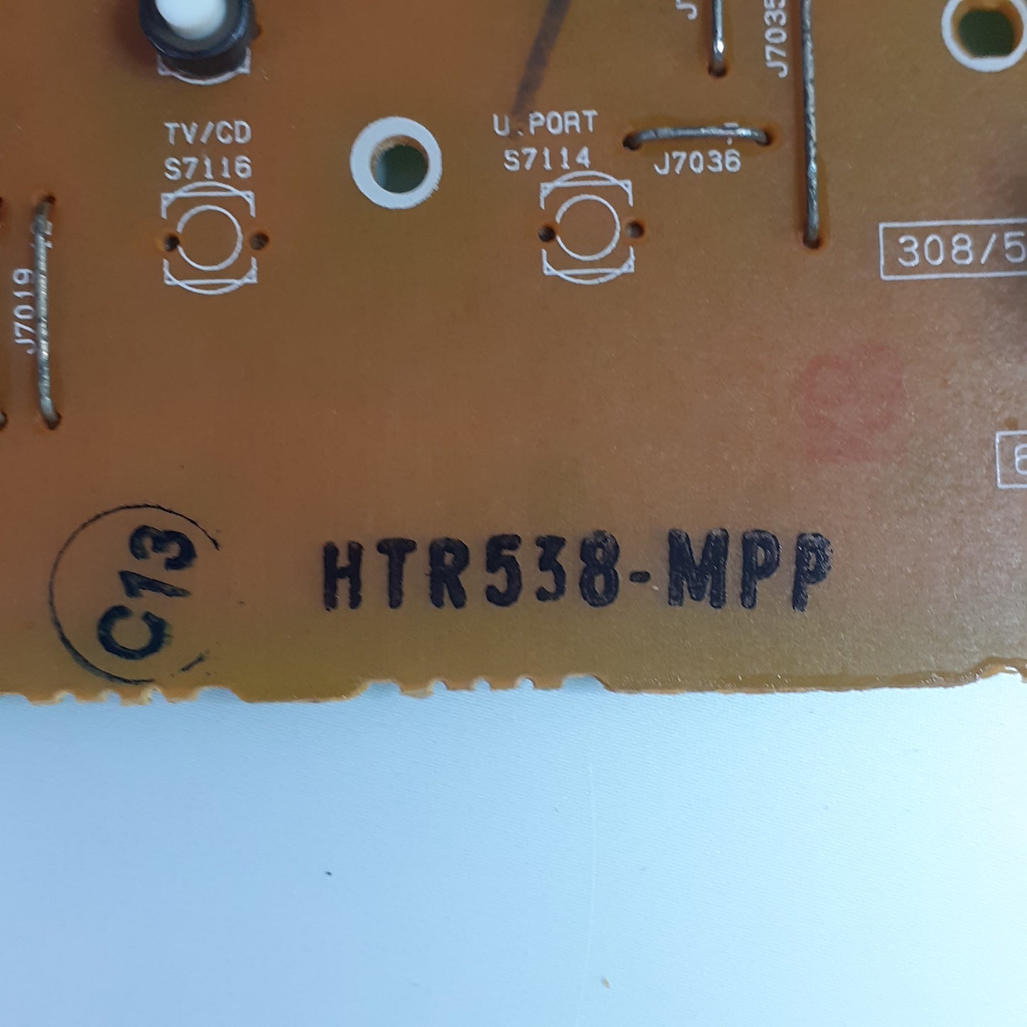 CARTE DE COMMANDE HTR538-MPP / BCDIS-0373 / QPWBCDIS0373C2 pour ampli ONKYO H-R538