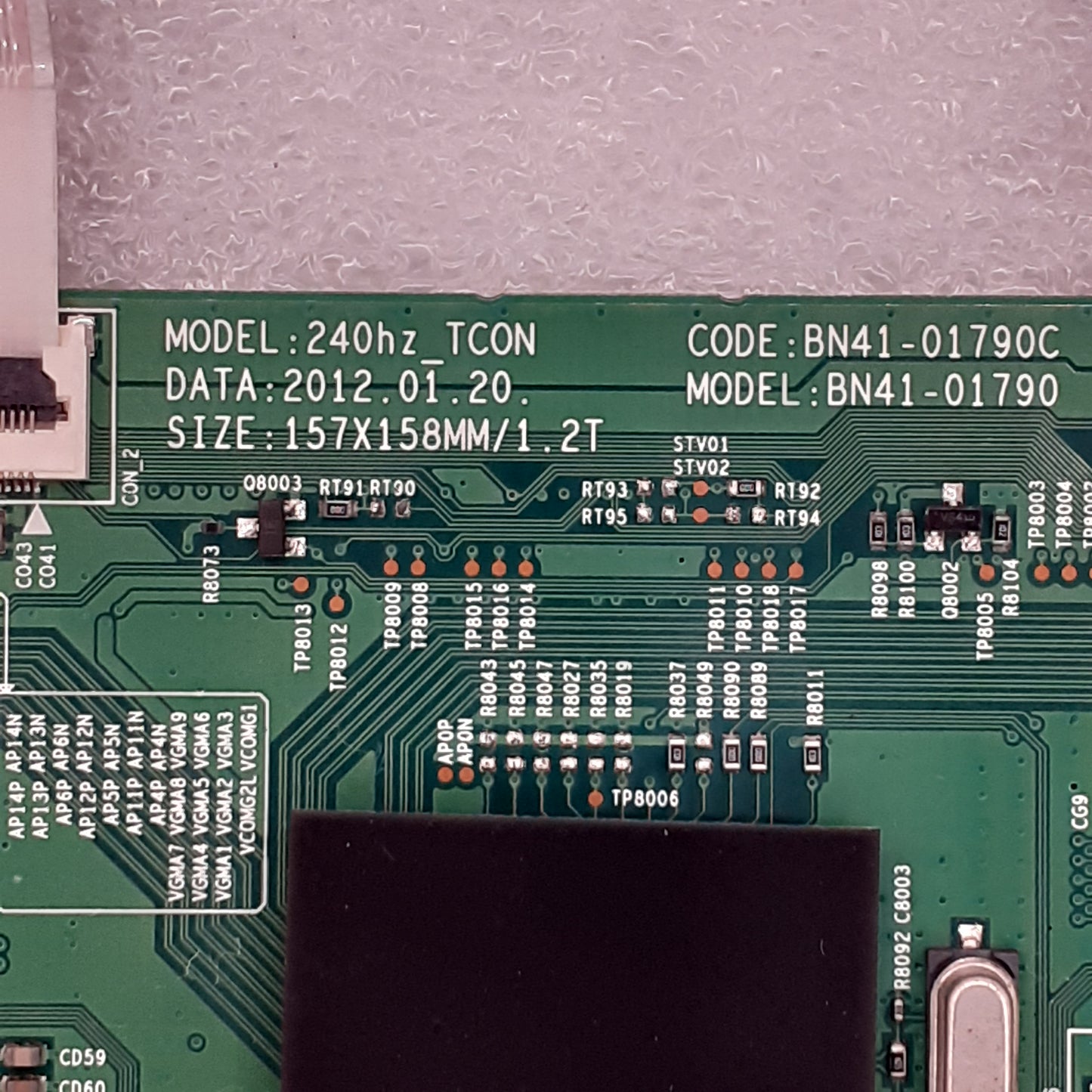 CARTE T-CON BN41-01790C pour Télé SAMSUNG UE46ES8000
