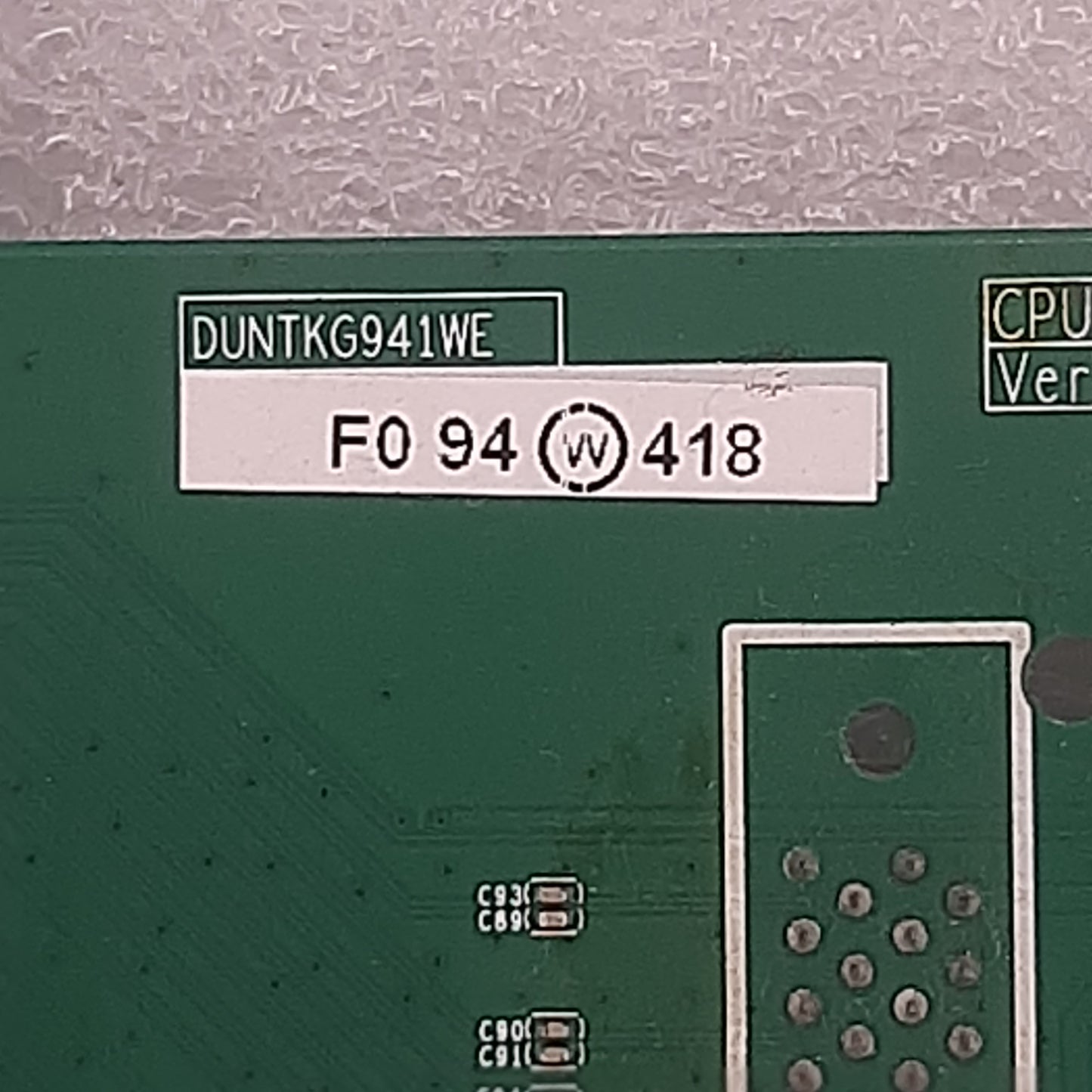 carte entrées-sorties QPWBXG941WJN2 PPF37-0010-QD pour Vidéoprojecteur BENQ W2700