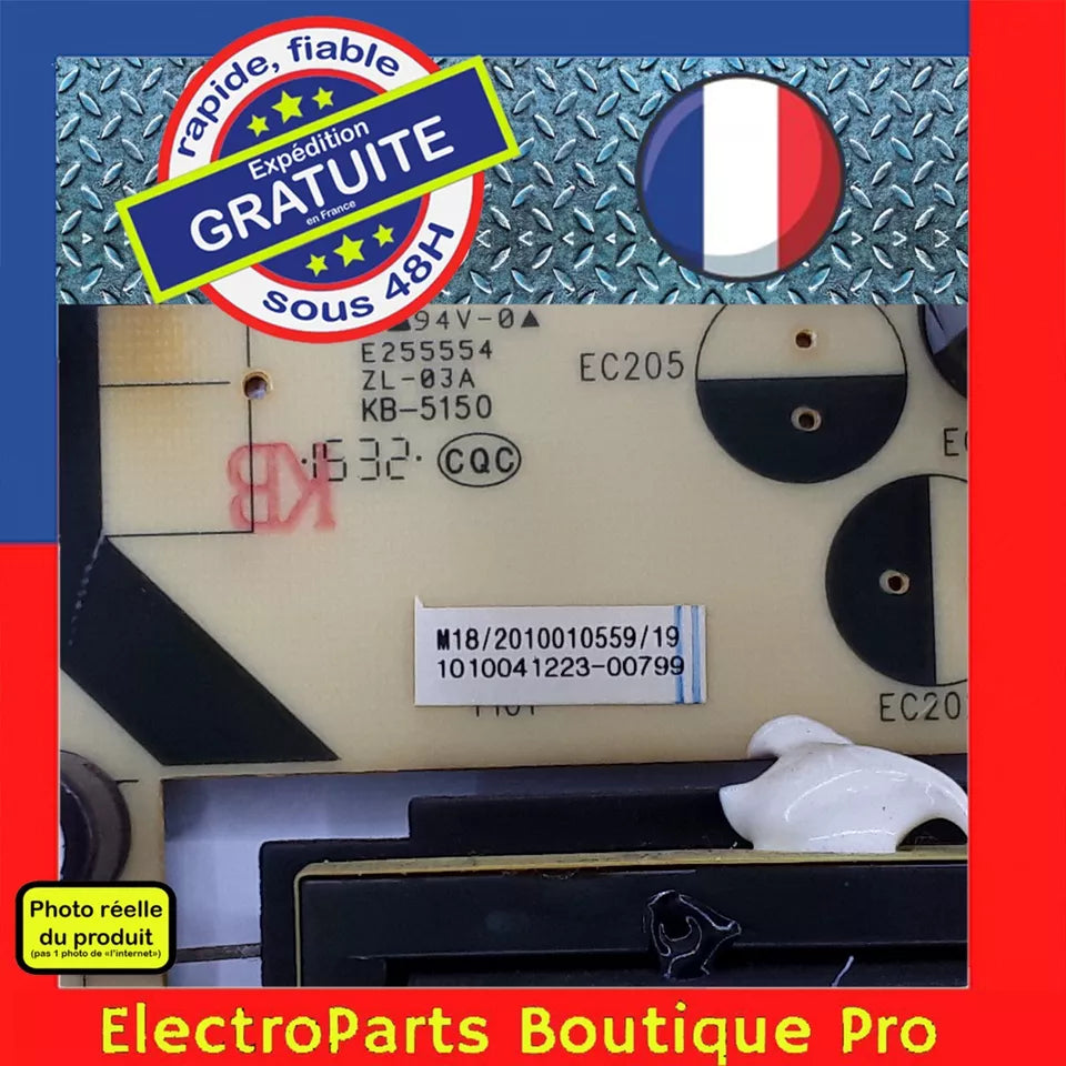 Carte d'alimentation 303C5502066 REV.F  pour télé HAIER  LE49U5000A