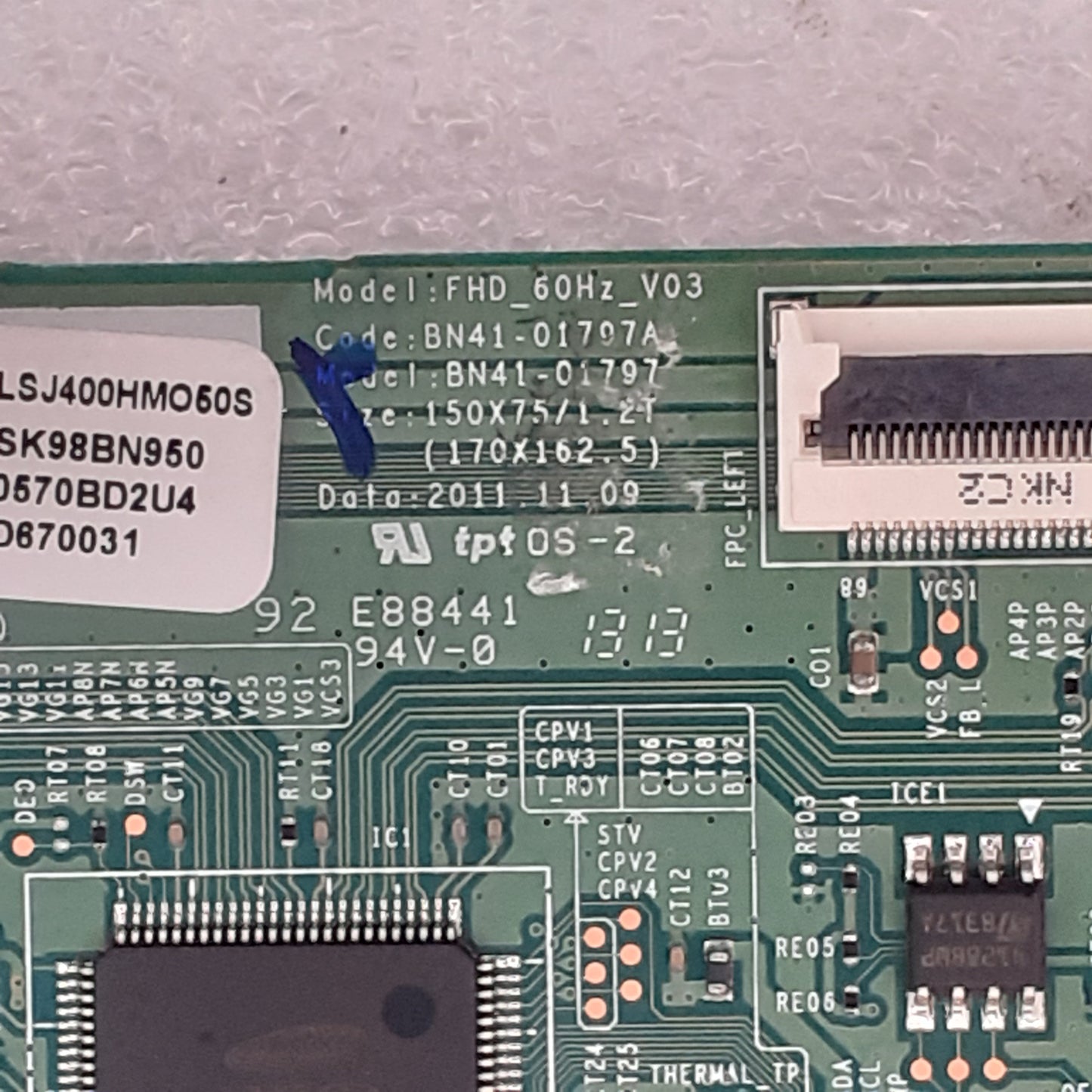 CARTE T-CON BN41-01797a pour moniteur SAMSUNG  LH40MEC