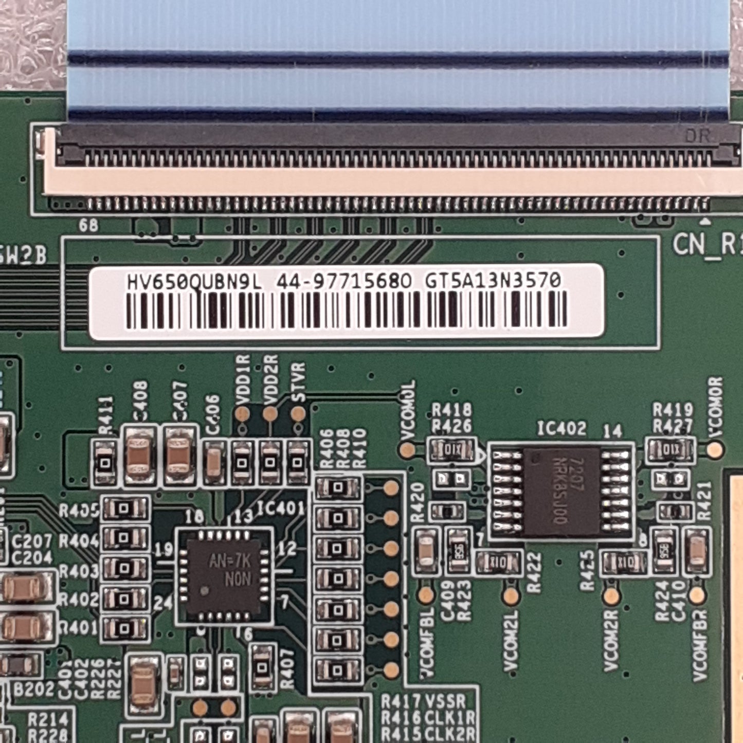 CARTE T-CON HV550QUB_N5M_V02 / H650QUBN9L pour Télé SONY  KD-65X81J