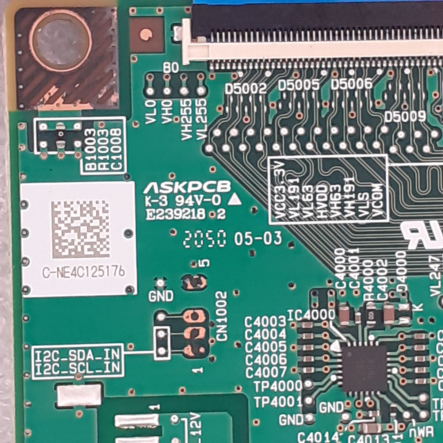 CARTE T-CON RUNTK0409FV ZC QPWBK0409FVZZ pour Télé SHARP 40BN3EA