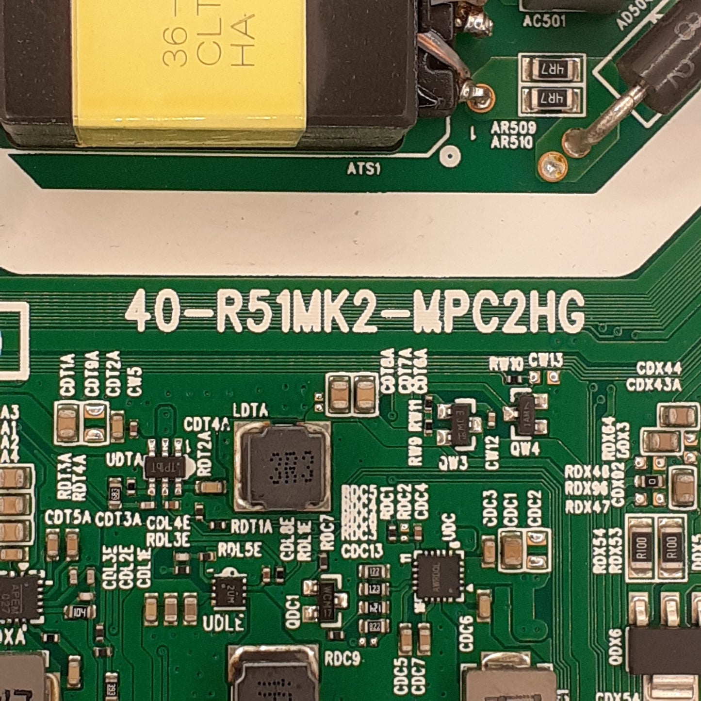 CARTE PRINCIPALE 40-R51MK2-MPC2HG / 30800-000309 pour Télé TCL  43P725