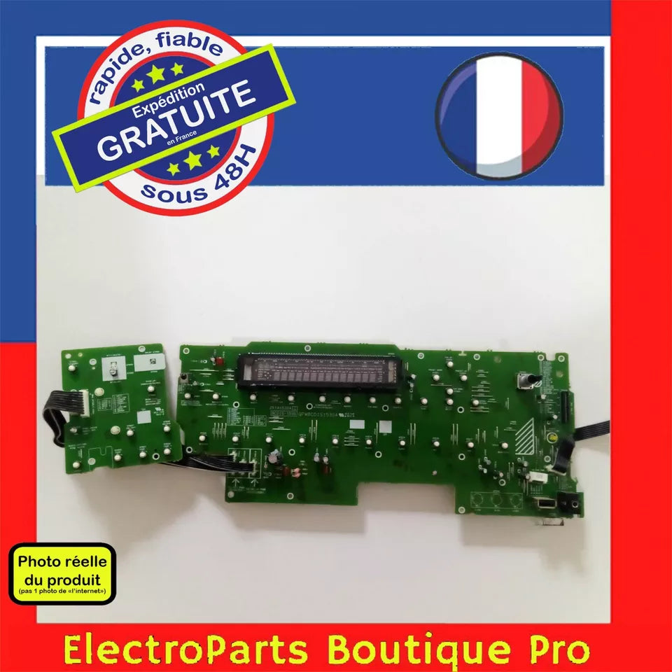 Carte de commande  QPWBCDIS1530A pour hifi ONKYO TX-NR636