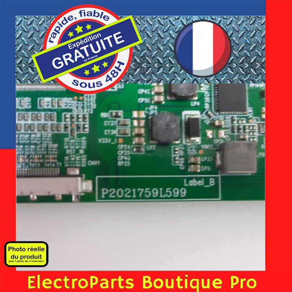 Carte T-CON DCBDP-C260D_02 pour télé SMART-TECH SMT55F30UC2M1B1