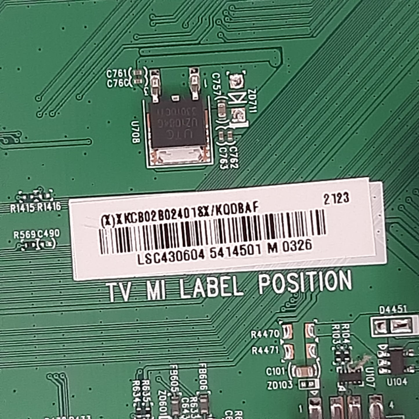 CARTE PRINCIPALE TPV 704TQLPL153 pour Télé PANASONIC  TX-65JX710E