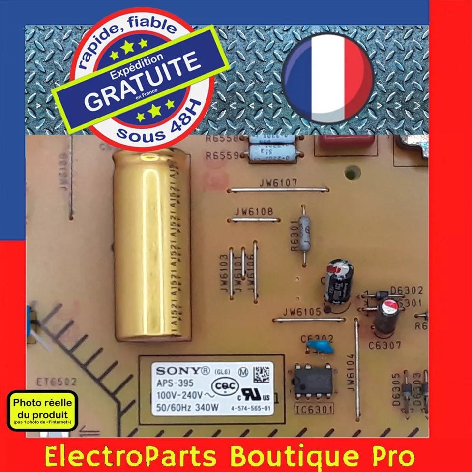 Carte d'alimentation 147463311 pour télé SONY KD-49X8005C