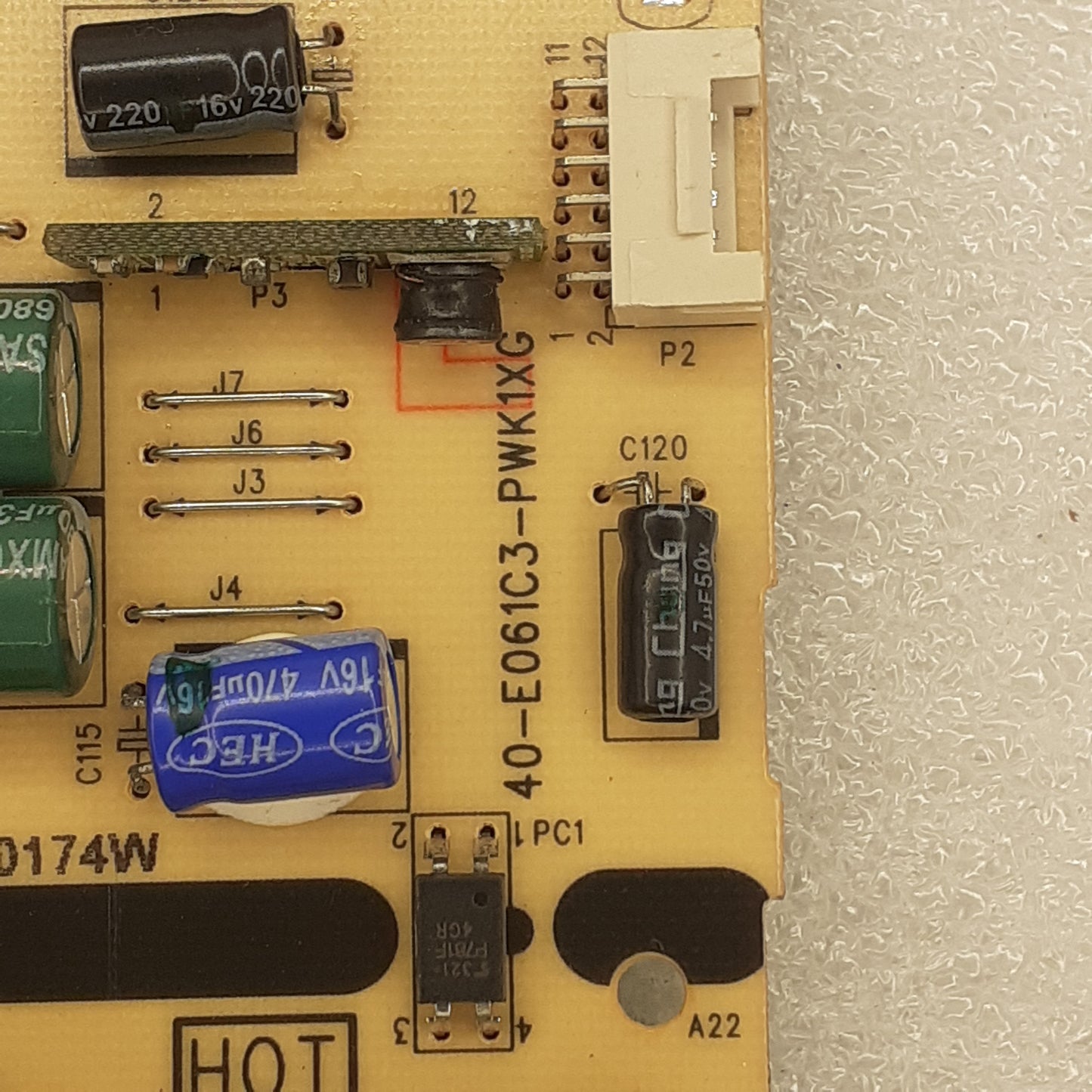 CARTE D'ALIMENTATION 81-PE061C3-PL290AA / 40-E061C3-PWK1XG pour Télé THOMSON 32HU5253