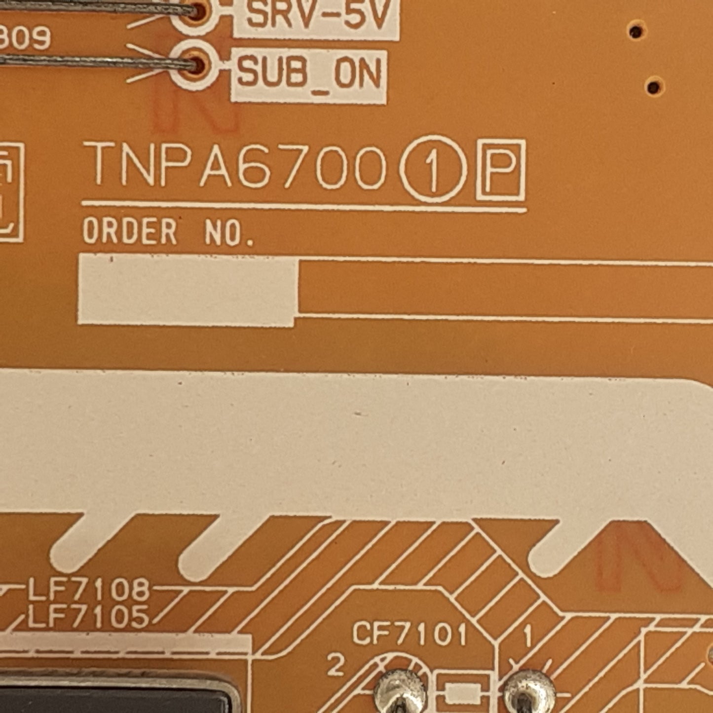 CARTE D'ALIMENTATION TZRNP01RSWE DA pour Télé PANASONIC TX-65FX700E