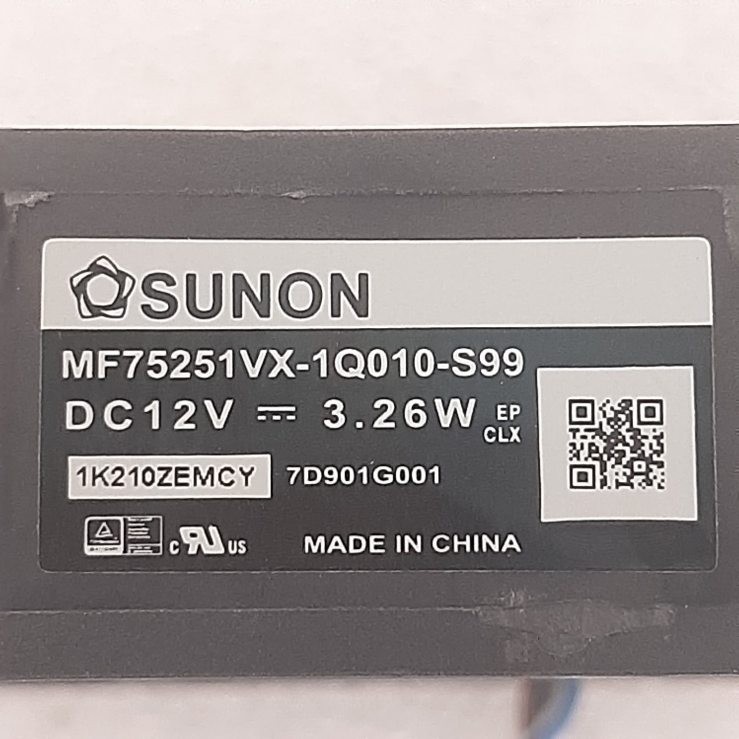 VENTILATEUR SUNON MF75251VX-1Q010-S99 pour Vidéoprojecteur ACER D4K2002