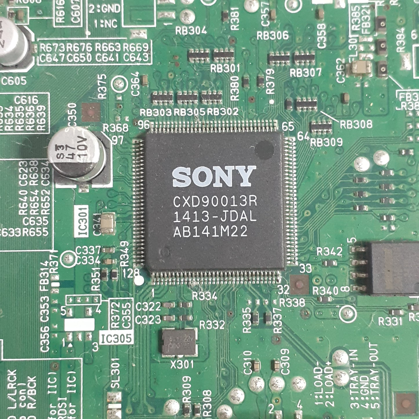 CARTE PRINCIPALE 1-889-489-12 pour ampli SONY HCD-SHAKE33