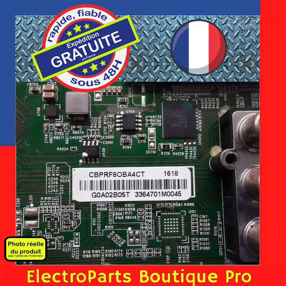 Carte principale 703TQGPL074  pour télé PHILIPS 43PUH6101/88