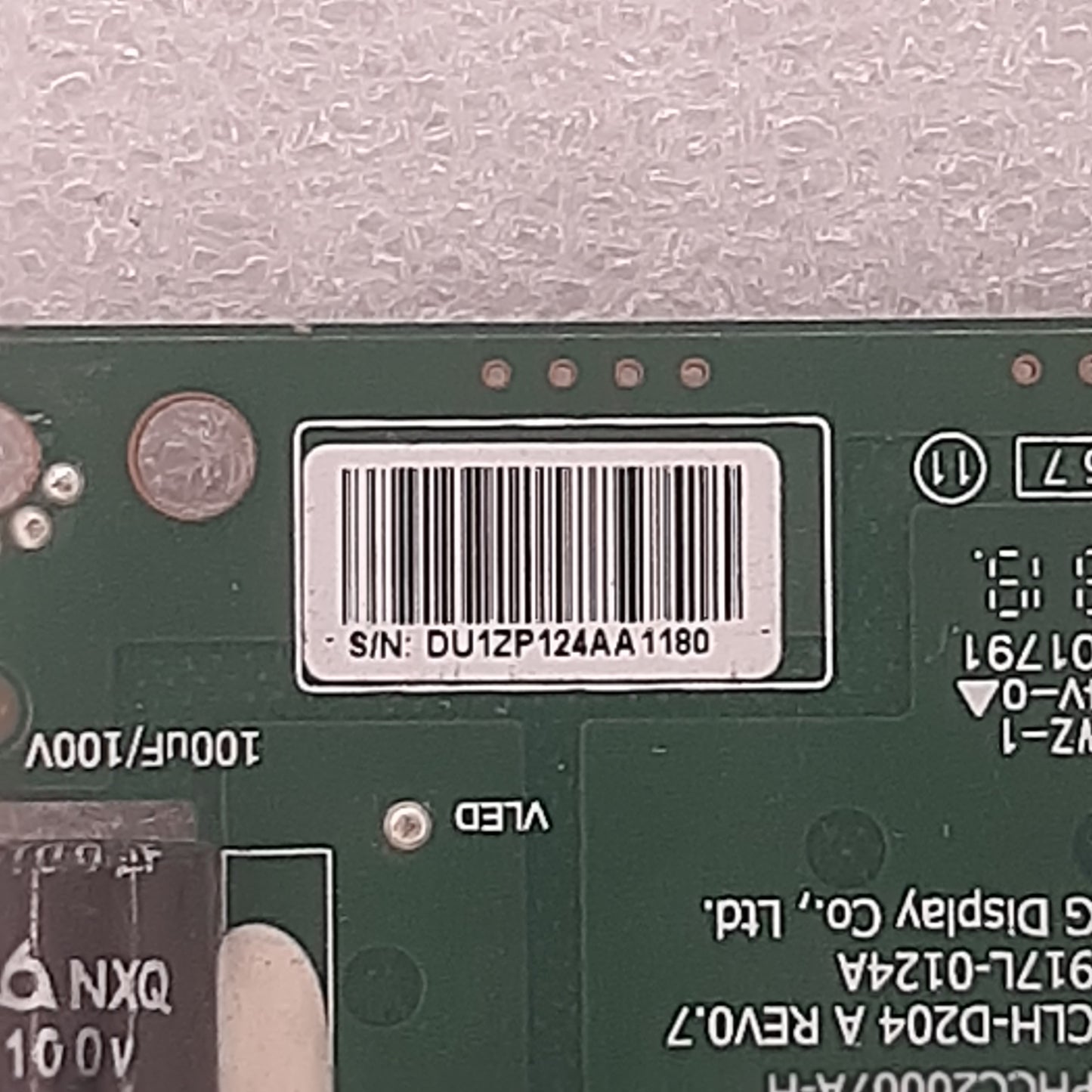 PILOTE LED LG 6917L-0124A pour Télé PANASONIC TX-L47ET60E