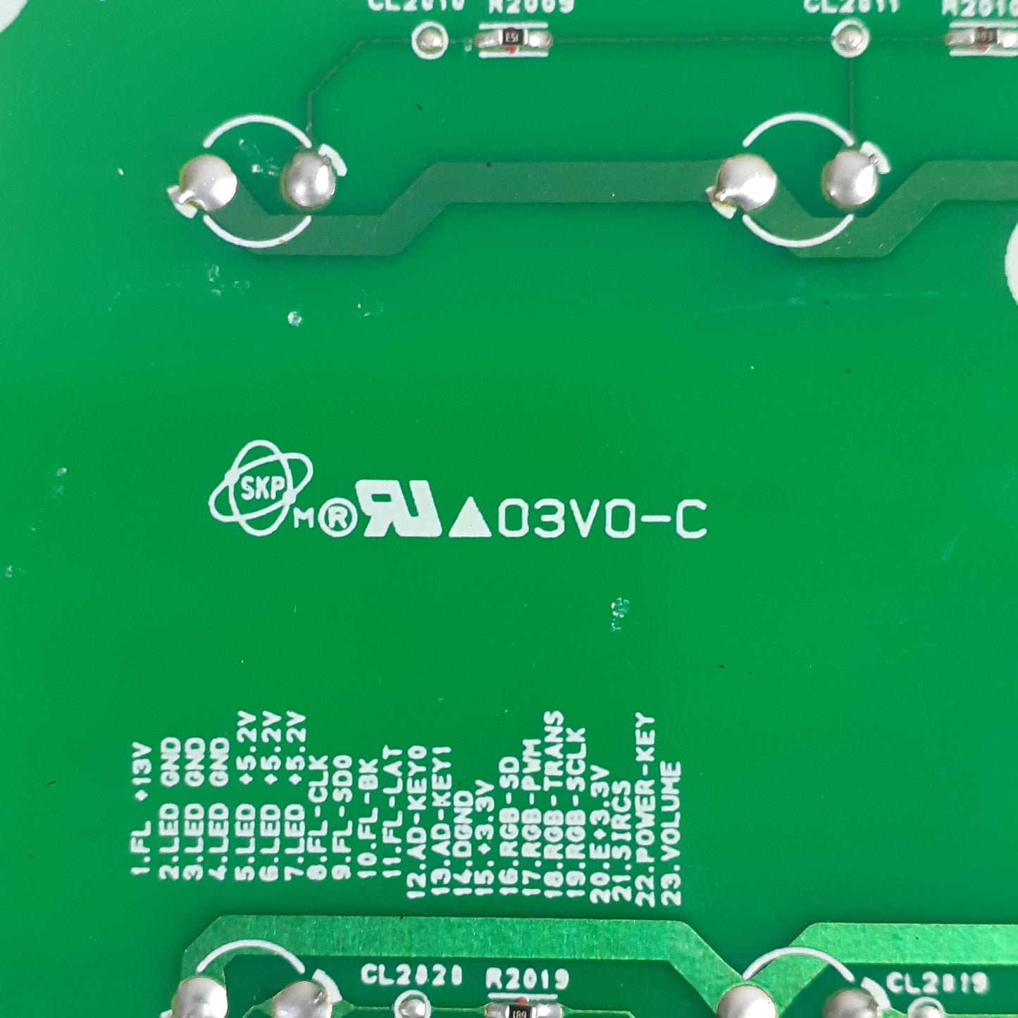 CARTE DE COMMANDE 1-889-454-11 (avec écran) pour ampli SONY HCD-SHAKE33