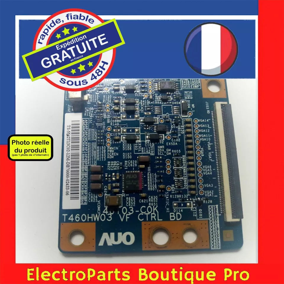 Carte T-CON 46T03-C0K T460HW03 VF pour télé