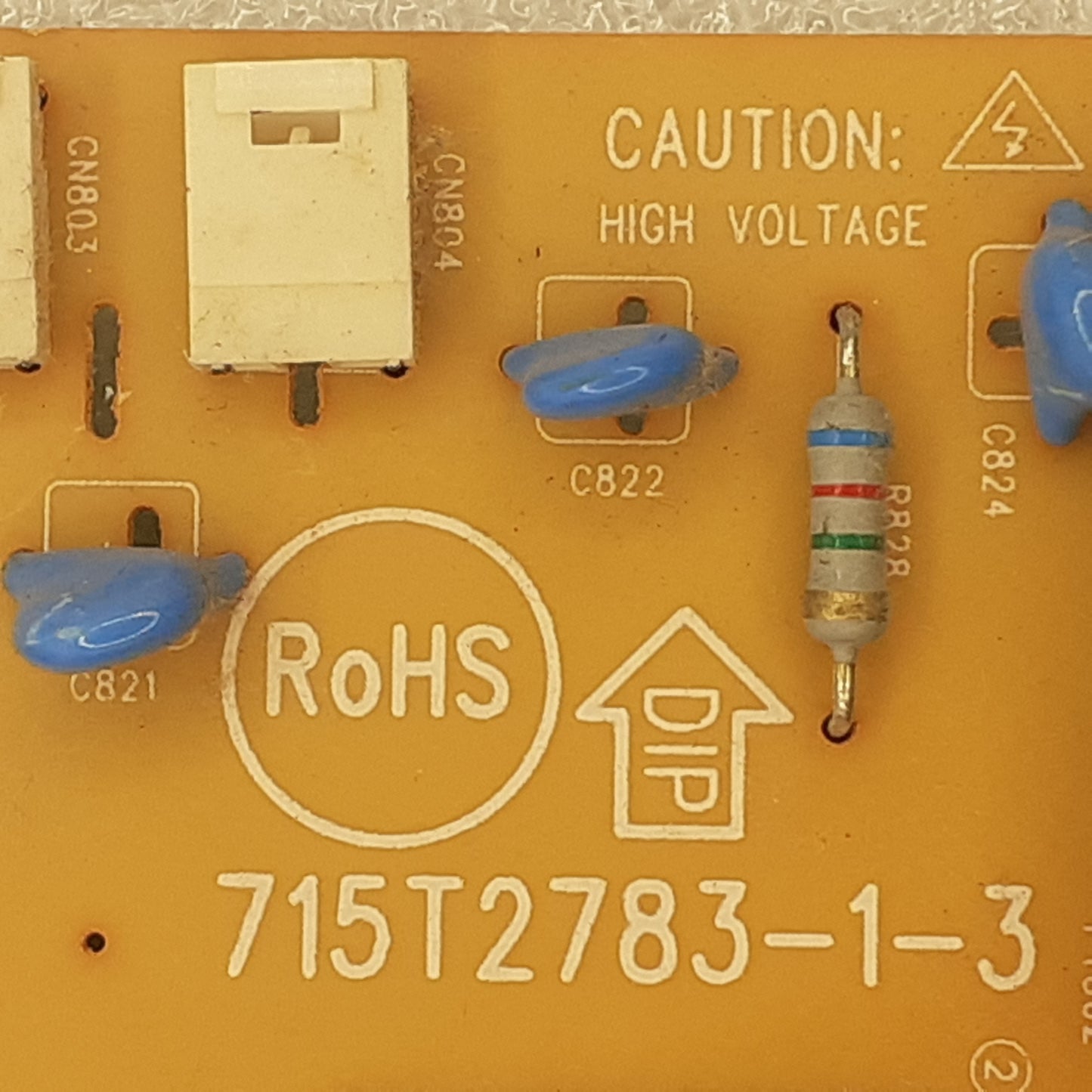 CARTE D'ALIMENTATION (T)7C41MAB3 / 715T2783-1-3  pour Télé PHILIPS