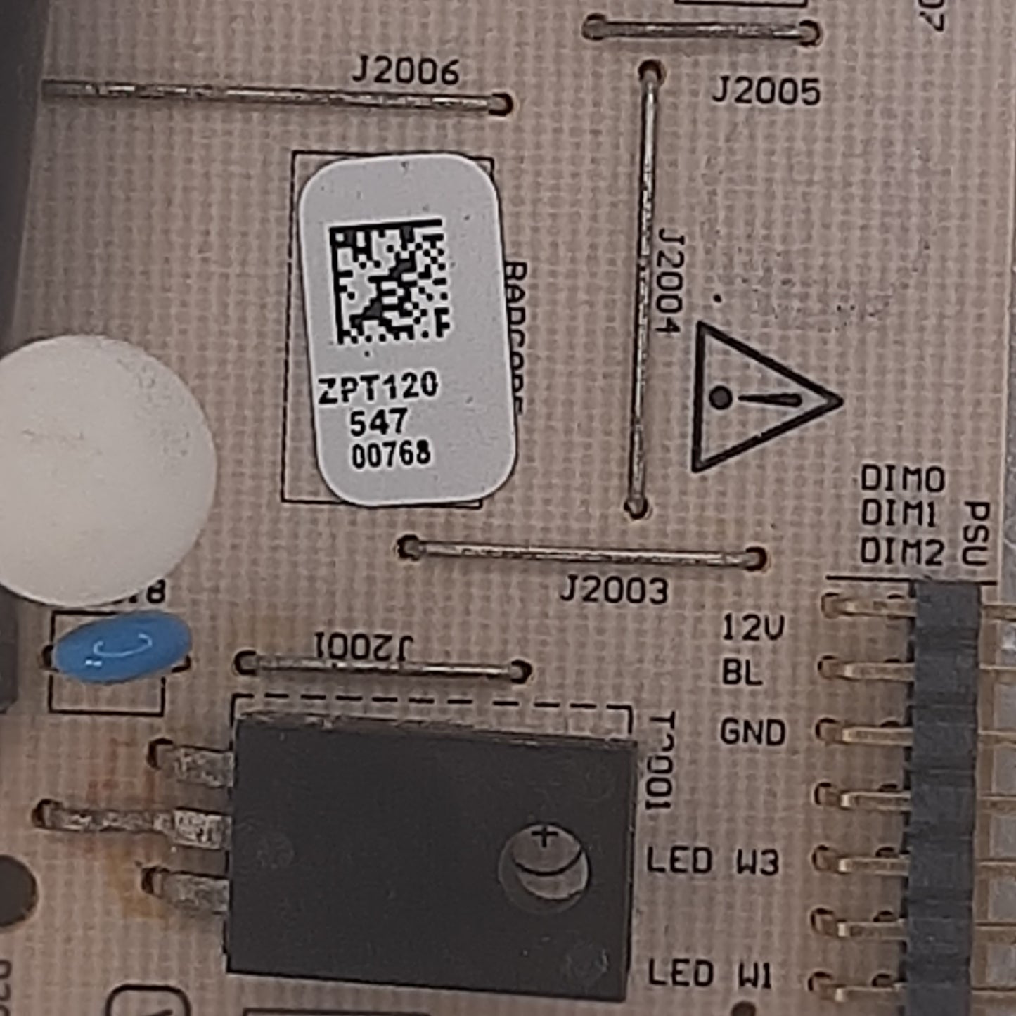 PILOTE LED ZPT125 / ZPT120 pour Télé GRUNDIG