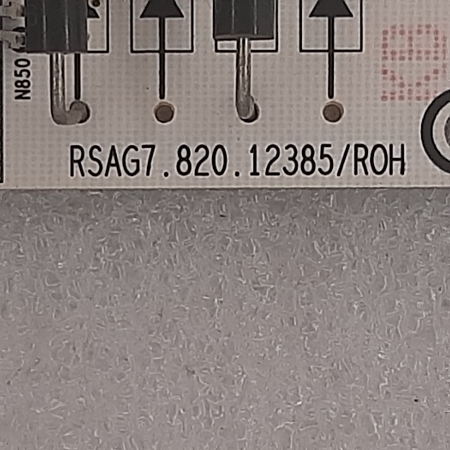 CARTE D'ALIMENTATION 12385-E pour Télé HISENSE 58A7QG