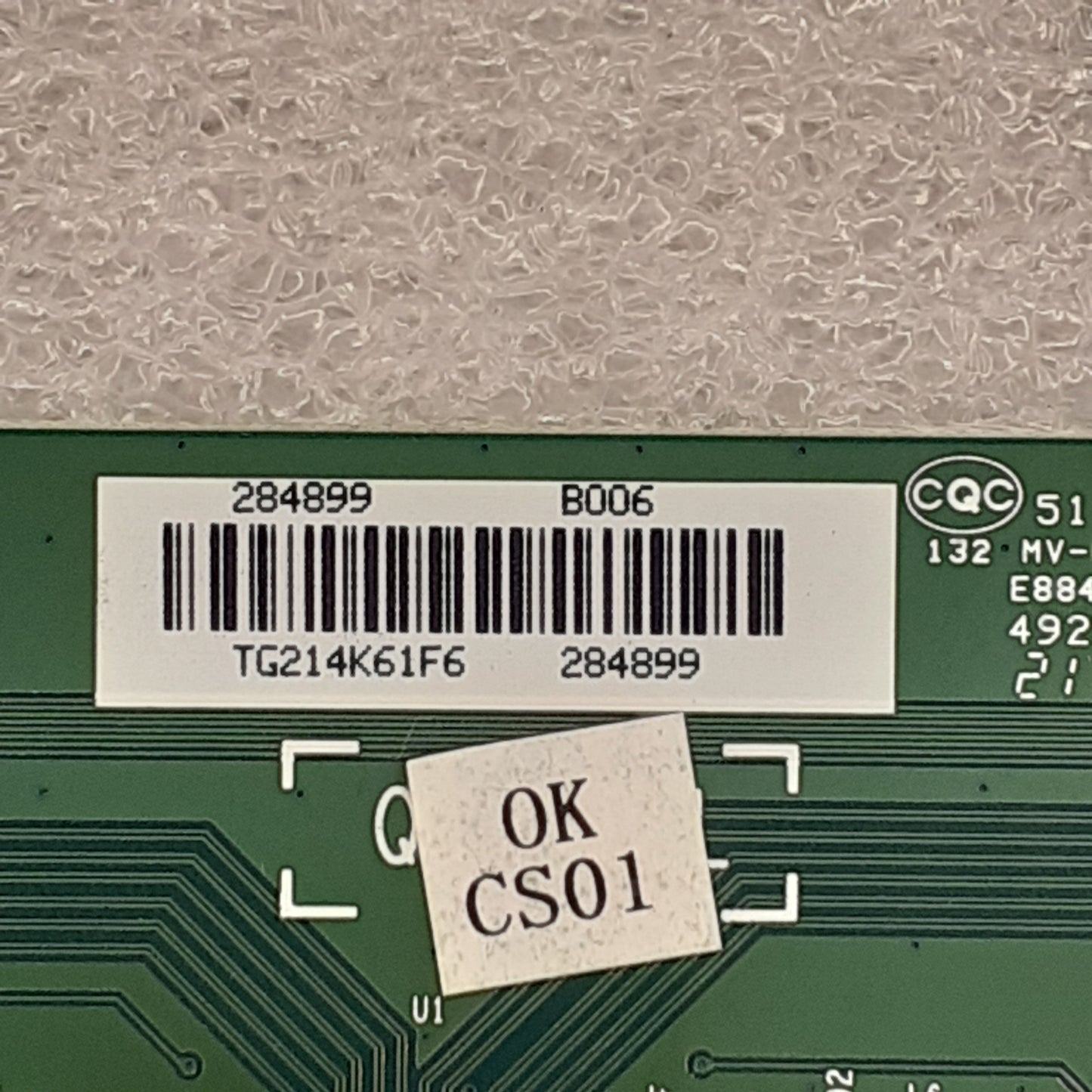 Carte T-CON RSAG7.820.10598/ROH pour Télé HISENSE  55U8GQ