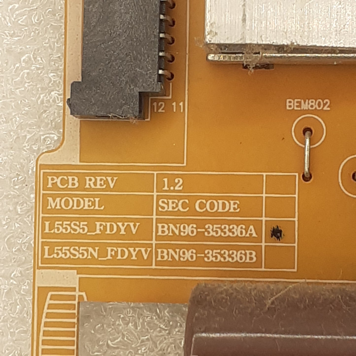 CARTE D'ALIMENTATION BN96-35336A pour Télé SAMSUNG  UE48JU6000K