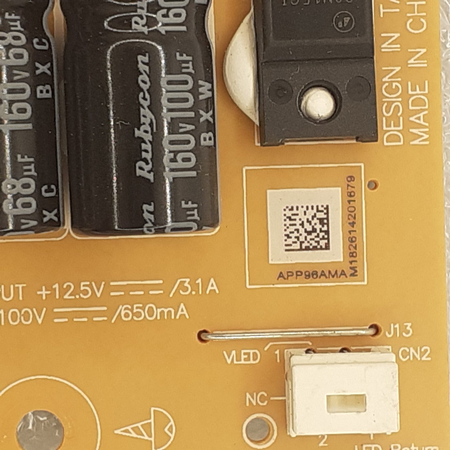 CARTE D'ALIMENTATION WCE910R pour Télé GRUNDIG 49 VLX 8000 BP