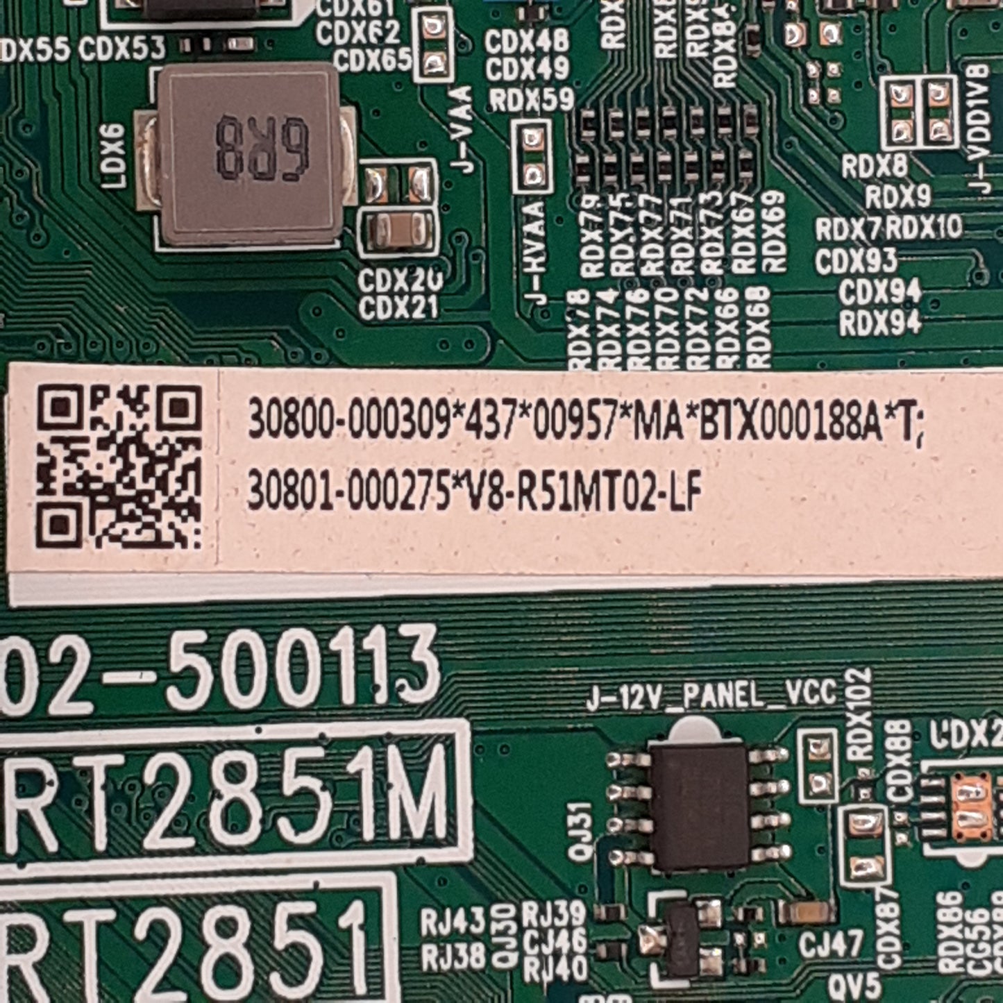 Carte principale combinée 40-R51MK2-MPC2HG / 30800-000309 pour Télé TCL  43P725