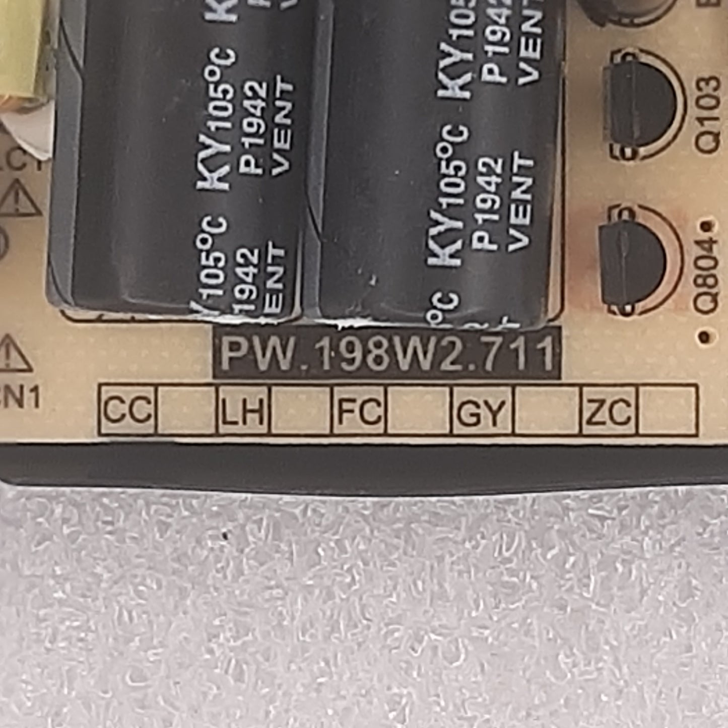 CARTE D'ALIMENTATION LSC650FN04-4 LC-65UK7553E pour Télé SHARP  65BL5EA