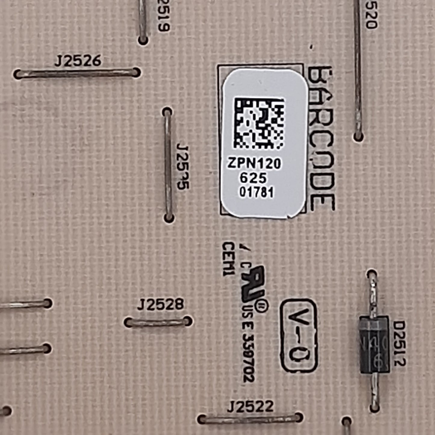 PILOTE LED ZPN125 / ZPN120 pour Télé GRUNDIG 49 VLX 8650